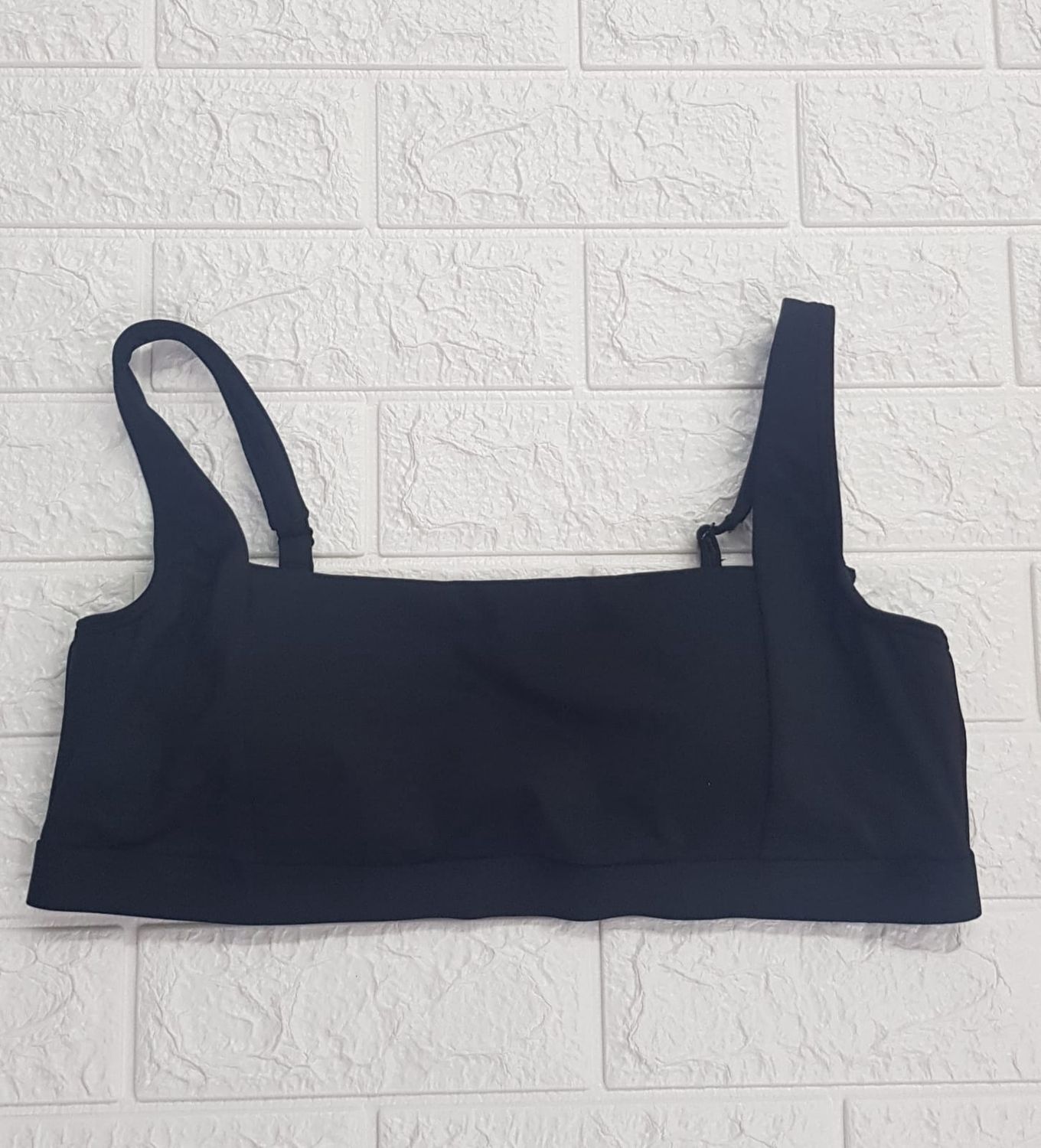 Sea Level - Square Neck  Bra - Black / SL3006ECO, Colour: Black, Size.: UK 8, Style: Square Neck