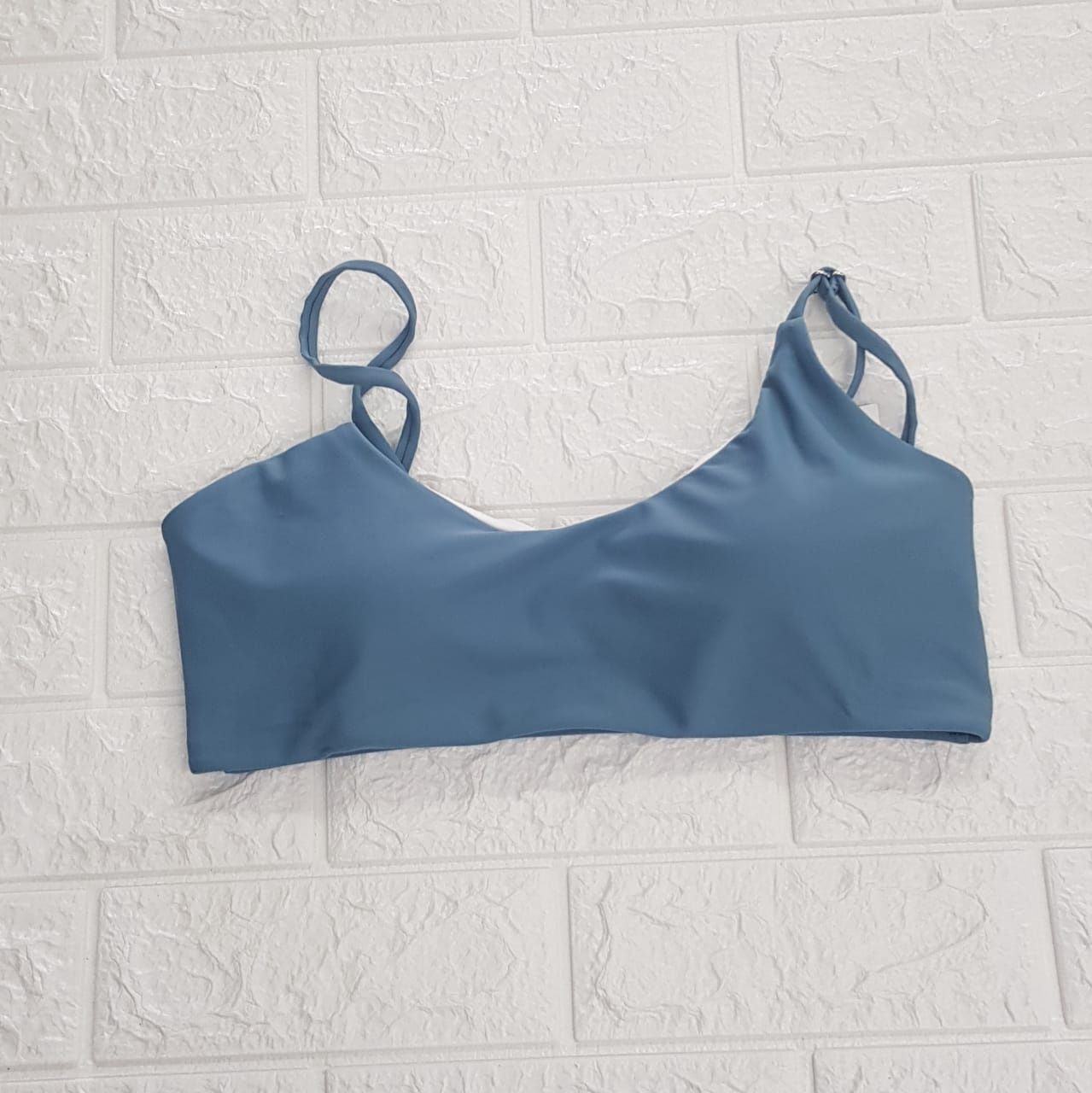 Brite Reef - Cinda Bra /V-Neck - SEP31, Colour: Blue, Sizes: Size 6/30