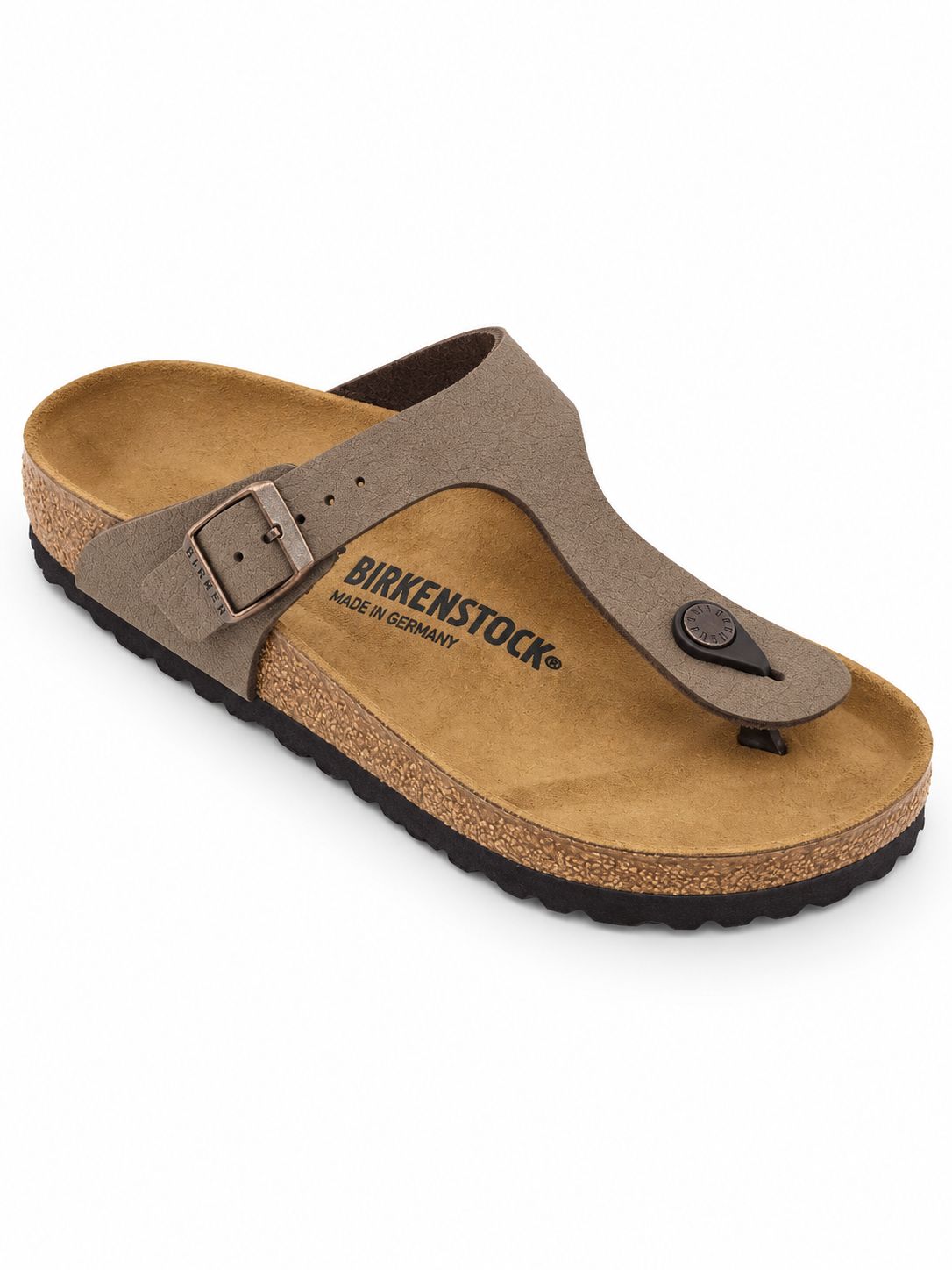 Birkenstock - Gizeh Birko Flo - Mocha - 37R, Size.: 37R