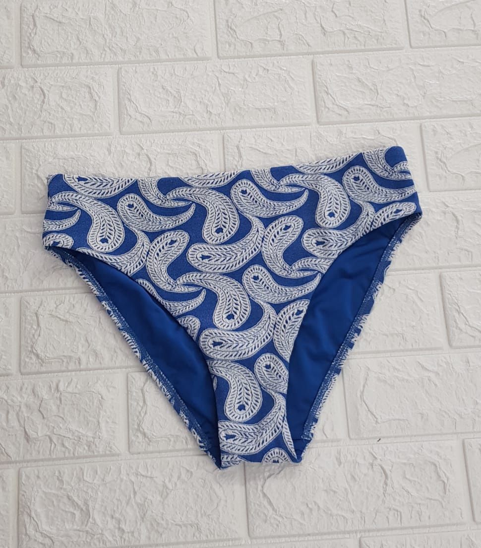Moontide - Mid Rise Bottom- Ocean / M7803UT, Colour: Ocean, Size.: UK 8
