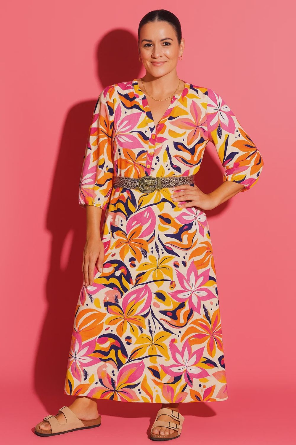 Stil Capsule - Dubai Dress - Tropical Pink