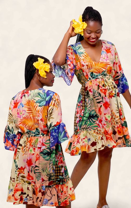 Iconic - Giselle Dress - Island Escape