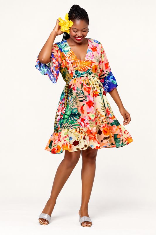 Iconic - Giselle Dress - Island Escape