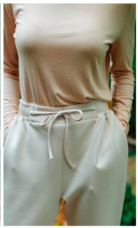 Stil Capsule - Enzo Pull-on- Pant, Colour: Bone, Size.: XS