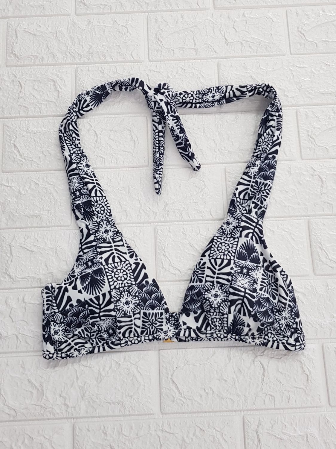 Phax - Halter Top - Black &amp; White / PH23152B, Colour: Black &amp; White, Size.: X-Small