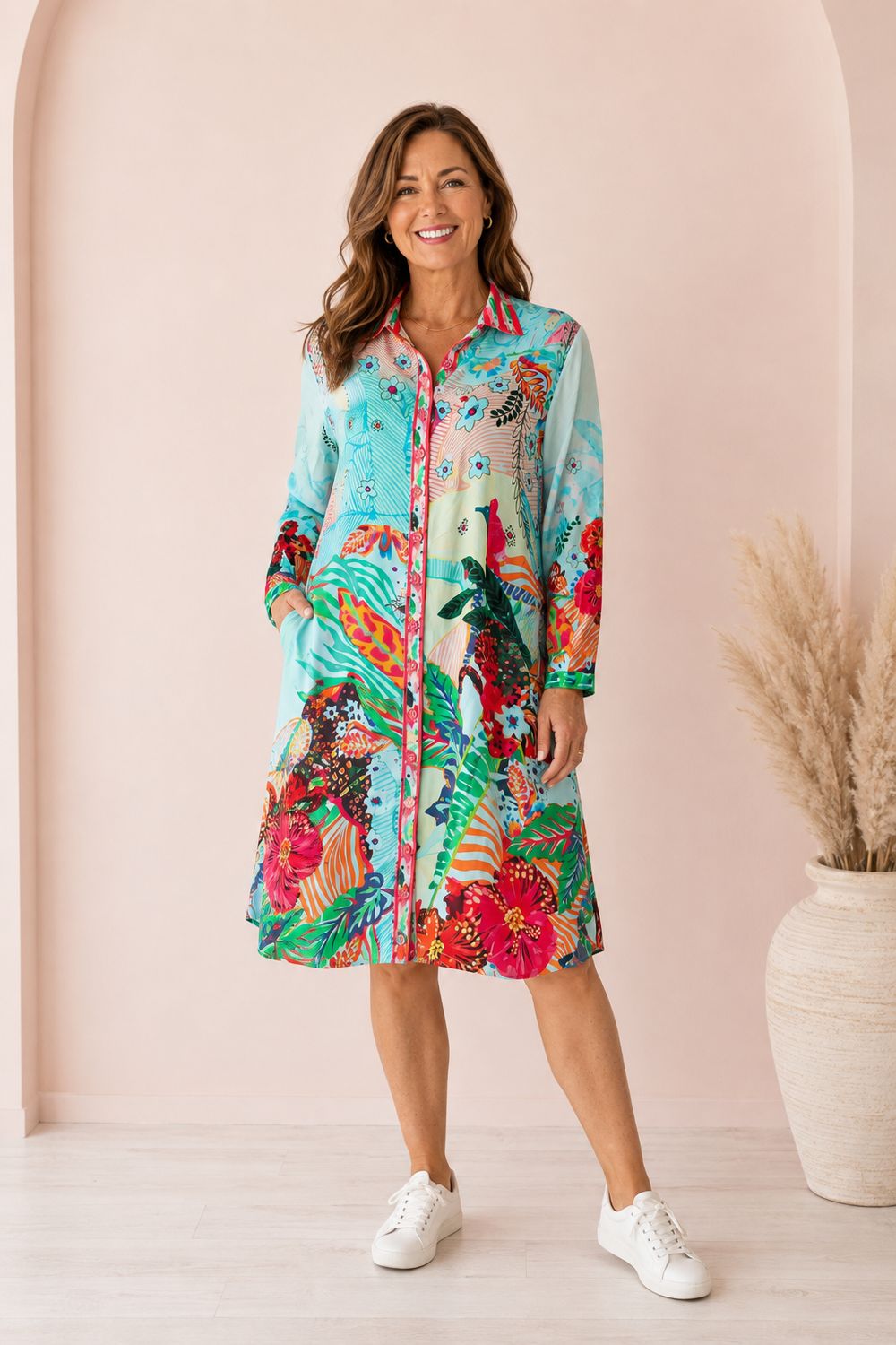 Frock 'n Roll - Maddison Short Dress With Tab Sleeve, Size.: XS