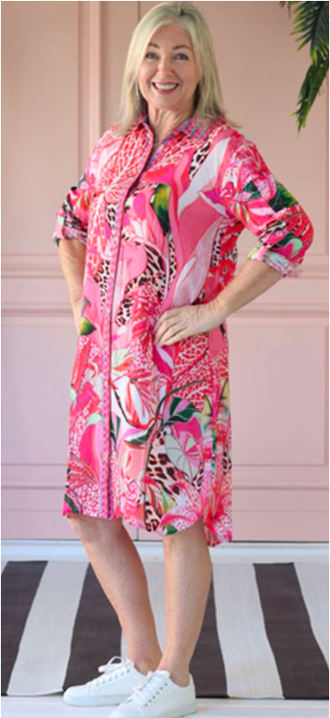 Frock 'n Roll - Maddison Short Dress With Tab Sleeve Code : MSD - 4, Size.: XS