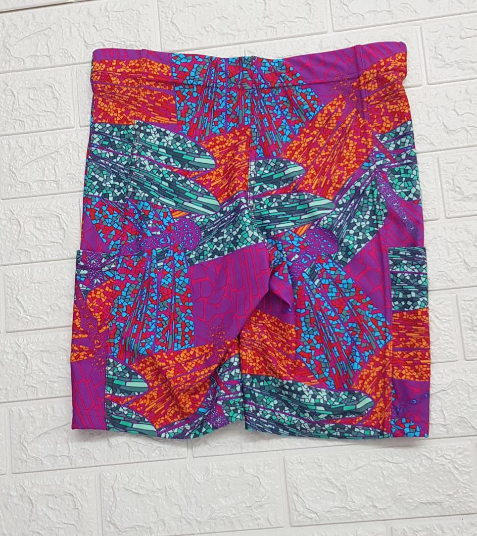 R &amp; O - Mid Lenght Shorts -Multi, Colour: Multi, Size.: X-S