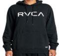 RVCA - Pullover Hooded Sweat - Big RVCA Hoodie - Black