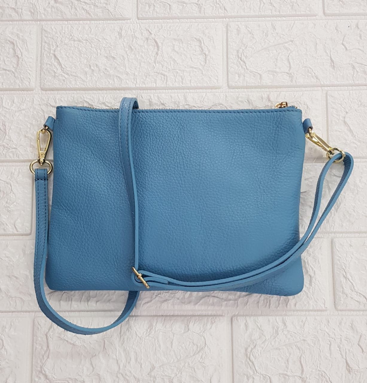 Italy - Asssorted Medium Size Sling Bags, Colour: Blue, Size.: One Size