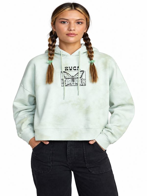 RVCA - Pullover Hooded Sweat - In The Air Venice - Light Green