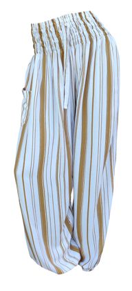 Indoblu - LP7-R - Ladies Relaxed Pants - Stripe