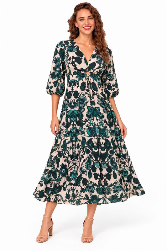 Iconic - Napoli Dress - Secret Garden