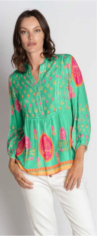 LulaSoul Grenadine Top - Sea
