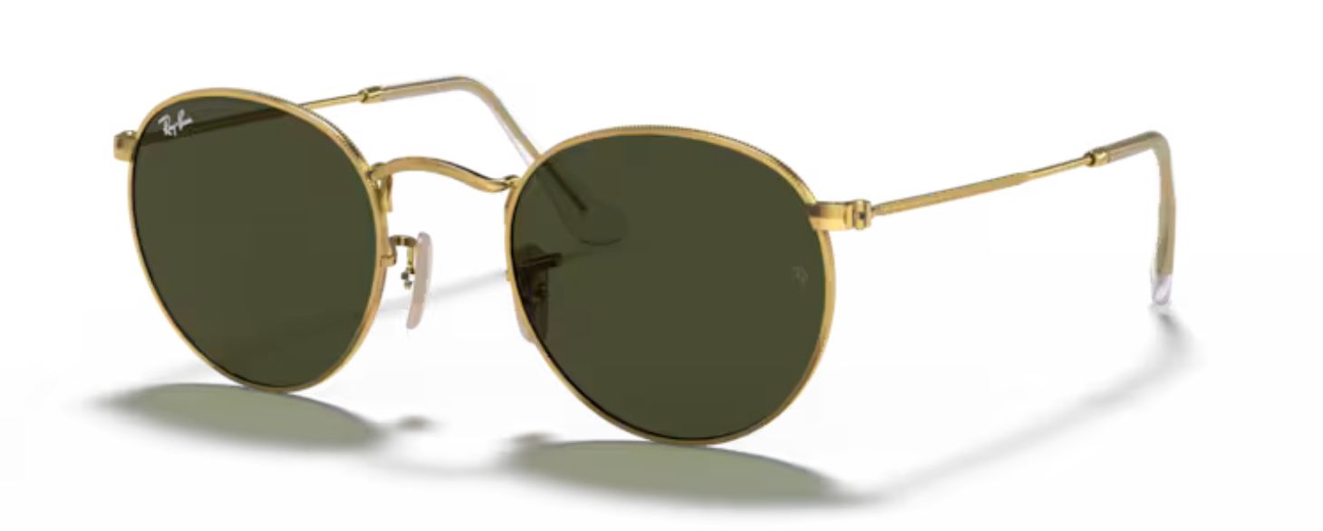 Ray-Ban - Round metal 001 - Arista gold