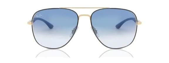 Ray-Ban - Sun Glasses ORB3683-6561, Colour: Black On Arista Clear Gradiant Blue