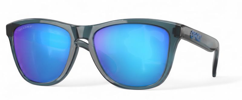 Oakley -Crystal Black Prizm Sapphire Irid Polar Sun Glasses