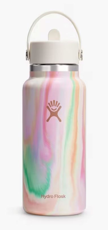 Hydro Flask -  Sugar Crush - Wide Mouth W/StrawCap - 32oz - LE-W32BS24-G