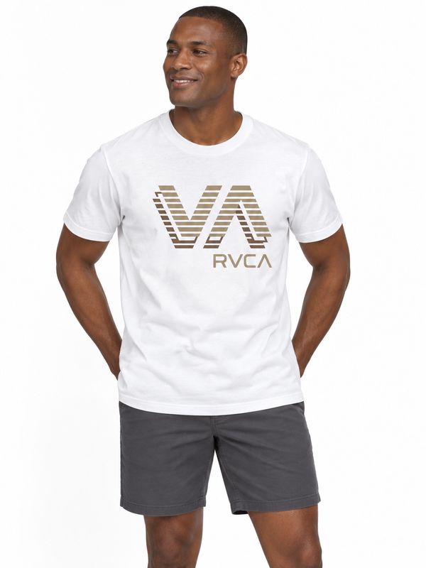 RVCA - S/S T-Shirt - Seperation Ss Tee - White (WHT) - MENS