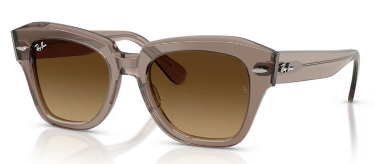 Ray-Ban - State street 682785 - Transparent light brown