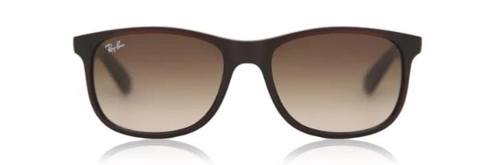 Ray-Ban - Sun Glasses RB4202-607313, Colour: Matt Brown On Brown, Description: Andy