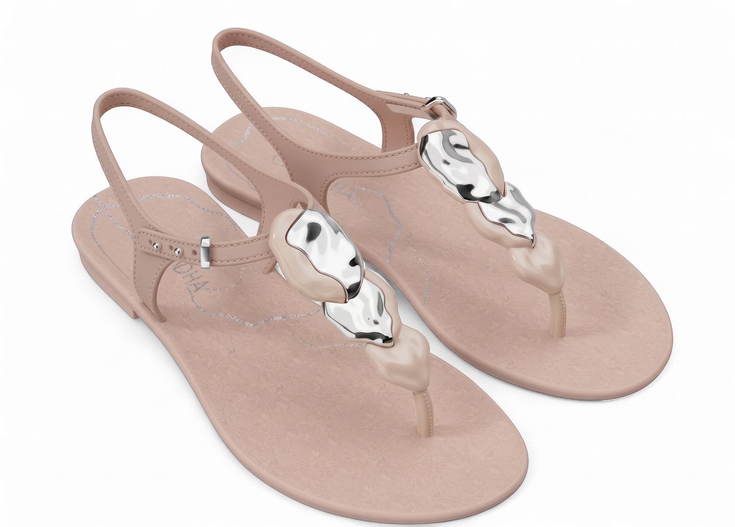 Grendha - Refino Sand - Beige, Size.: UK 3