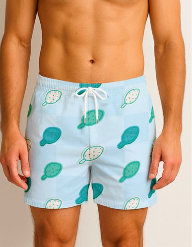 Granadilla - Mens Original Shorts - Checkerboard Lolly/Blue