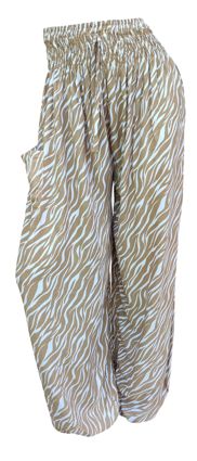 Indoblu - LP7-C - Ladies Relaxed Pants - Zebra