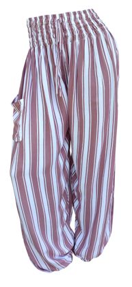 Indoblu - LP7-C - Ladies Relaxed Pants - Stripe