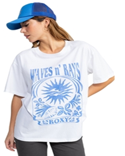 Roxy - S/S T-Shirt - Moonrise Sea B  - bright white
