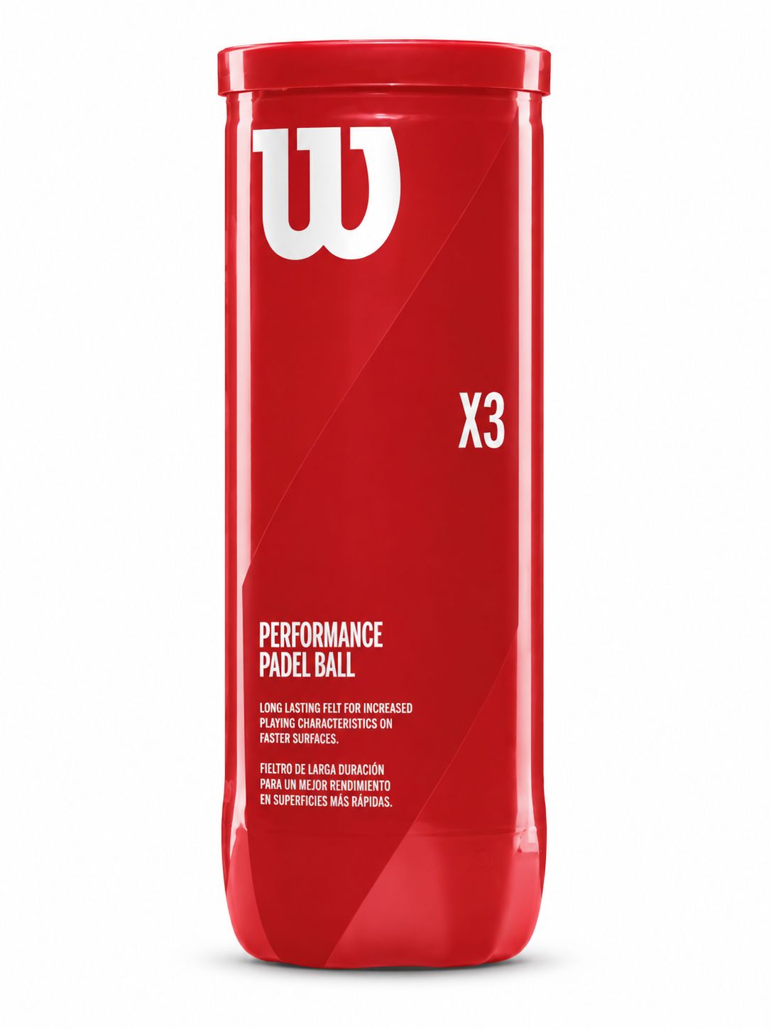 Wilson - Paddle X3 Balls In Can - WR8900801001