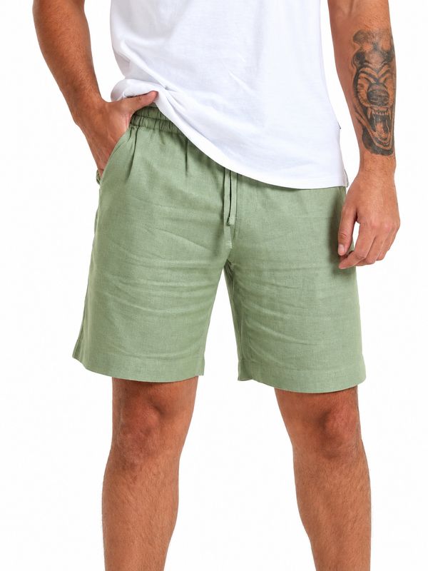 Breazies - Mens Lounge Shorts - Sage