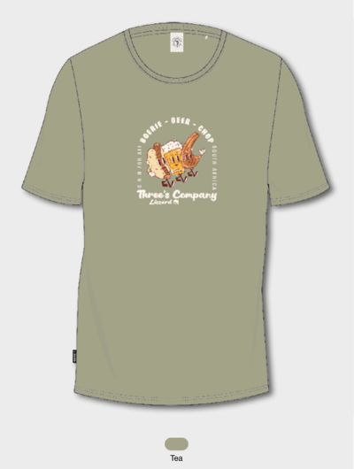 Lizzard - Cuphead - Tea - SAM214, Sizes: Small