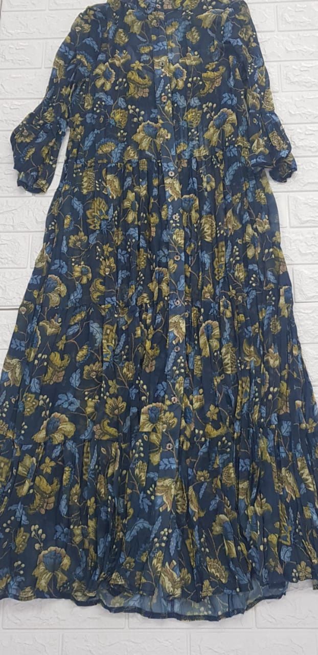 Calypso - Wild Cat Chiffon Dress, Size.: 30