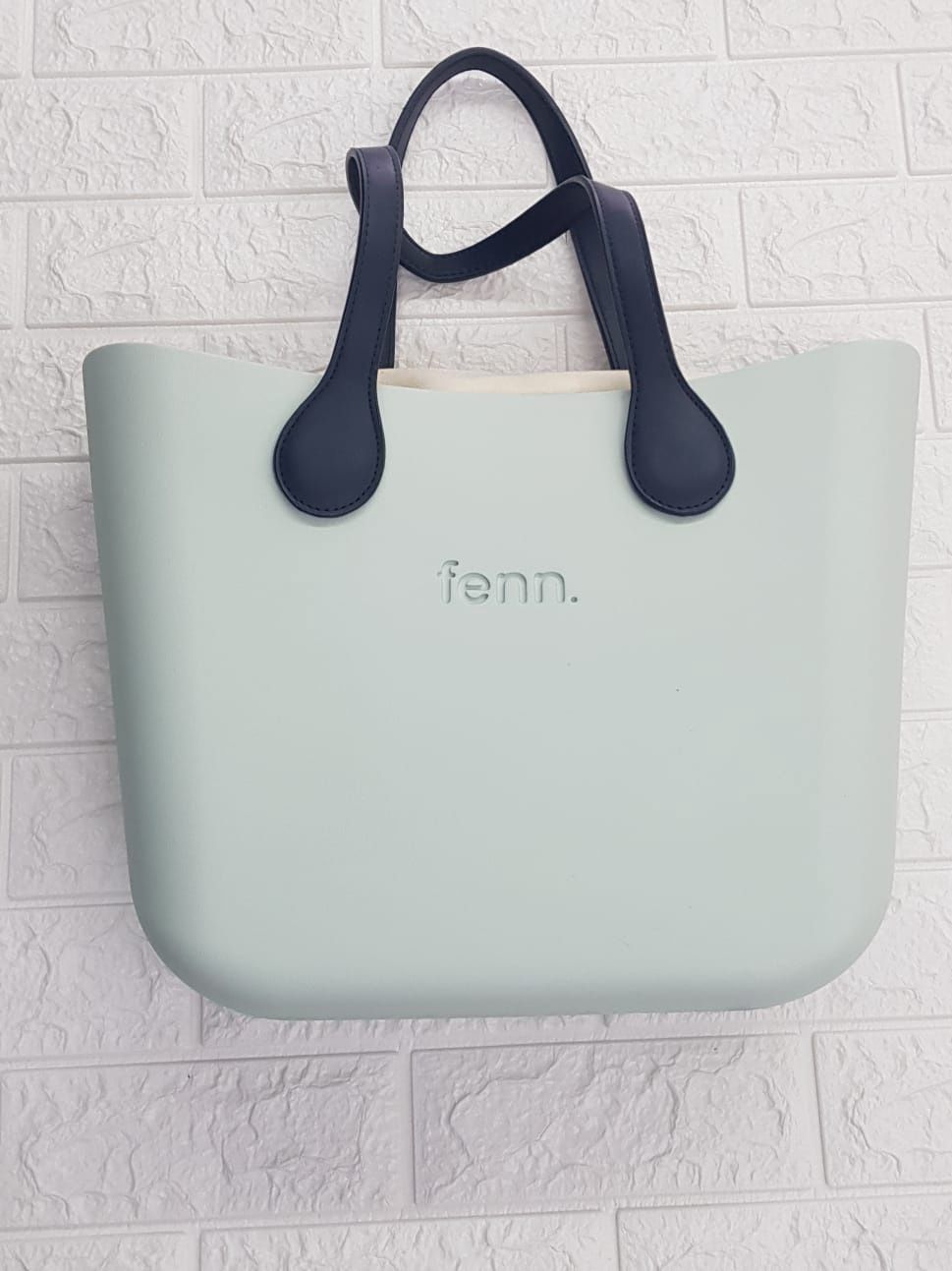 Fenn Collection - Original - Mint - Black Handles, Colour: Fenn Collection - Original - Mint - Black Handles - Beige Inner, Size.: One Size
