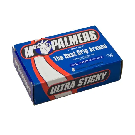 Mrs Palmers - Ultra Sticky Surfboard Wax, Temperature: Cool Water