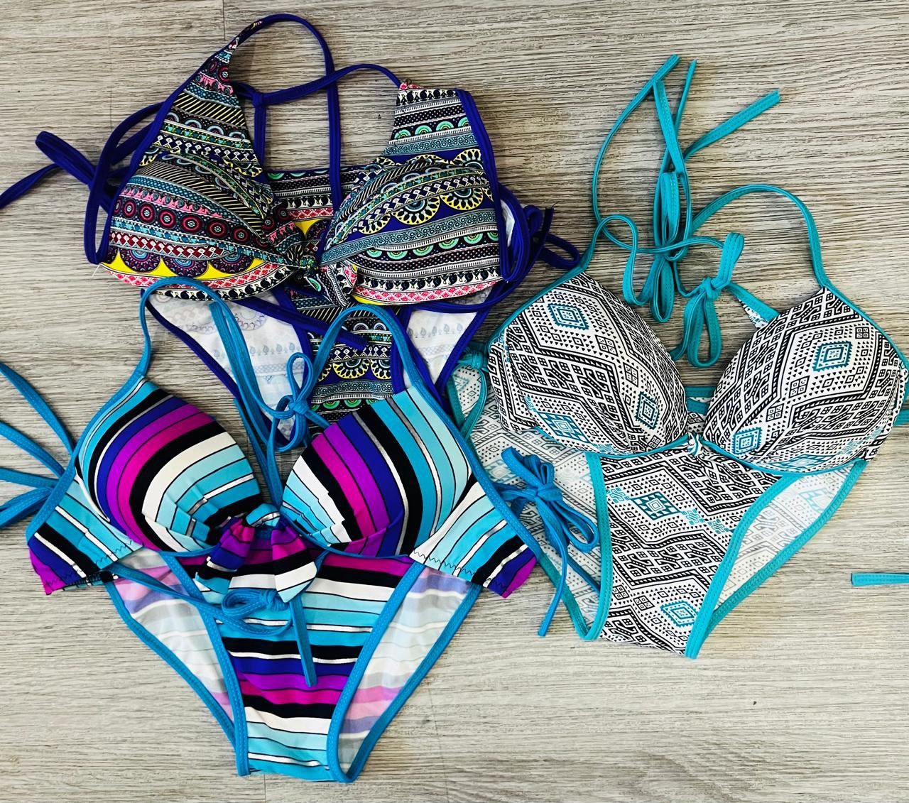 Indoblu - Bikini Bow - 2 Piece - Indo-Bow, Colour: Assorted Colours, Sizes: Small