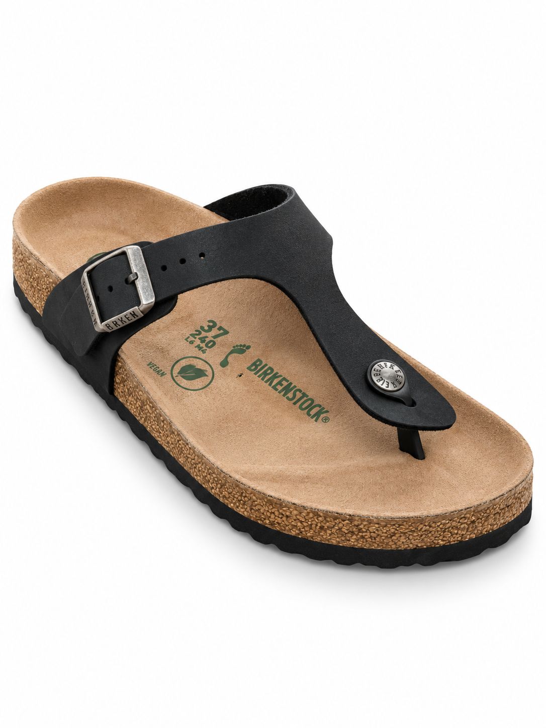 Birkenstock - Gizeh BS Vegan - Black - 37N - 1020487, Size.: 37N