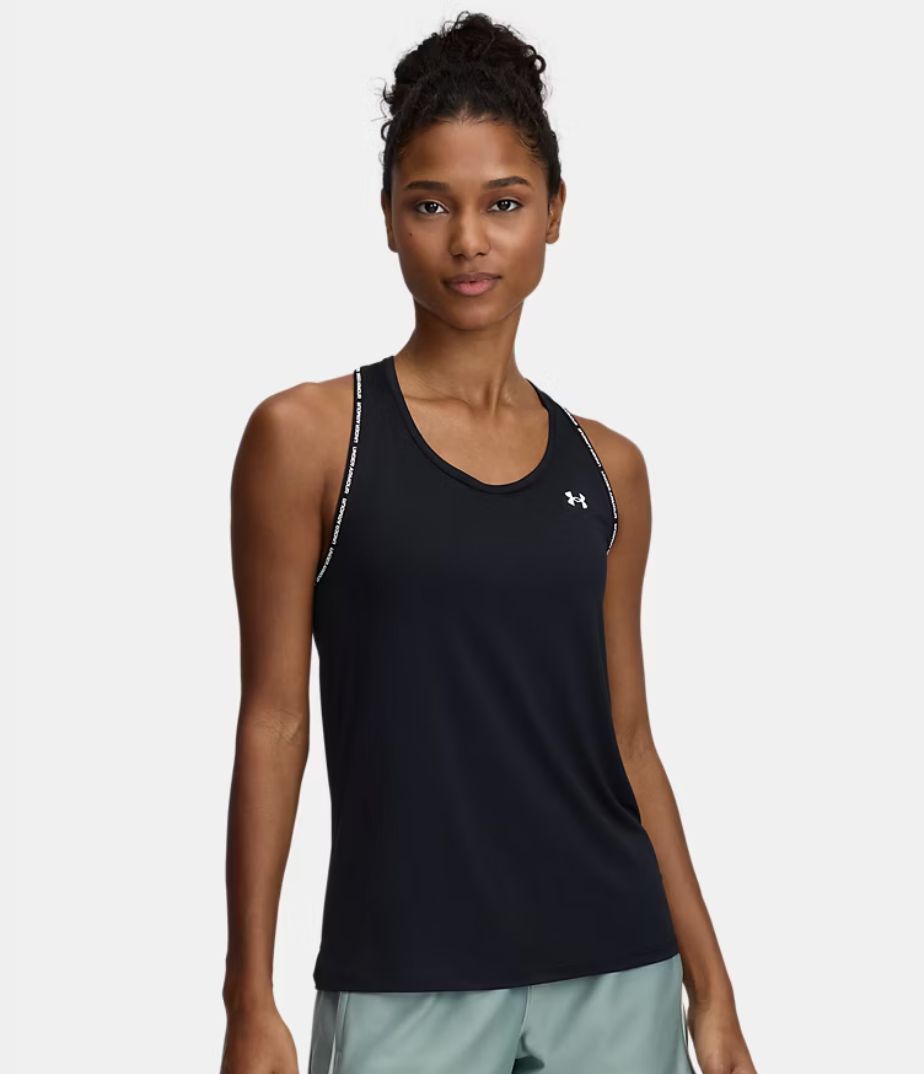 Under Armour - Tech Knockout Tank - Black, Colour: Black, Sizes: XS
