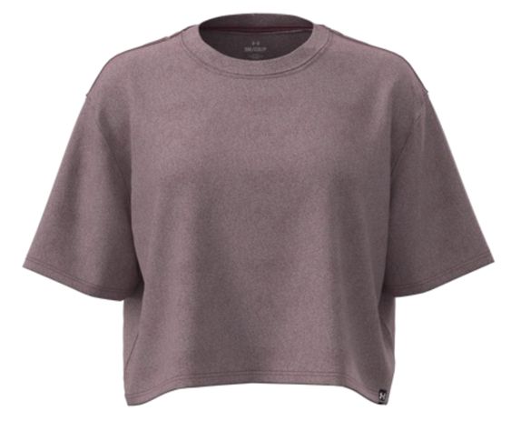 Under Armour -Under Armour - UA Rival SS - Fuchsia Dusk Light Heather 1389721-659, Sizes: XSmall