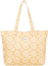 Roxy - Backpack / Satchel  - banana cream tropical tile