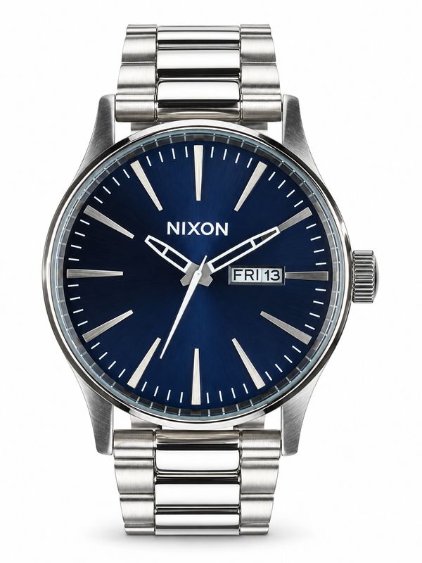 Nixon - Sentry Stainless Steel - Blue Sunray