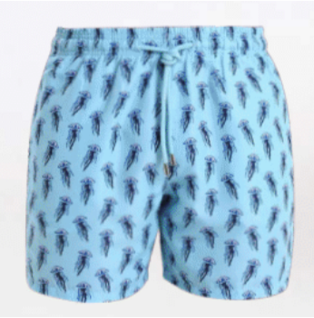 Breazies - Boy Swim Shorts - Jelly Fish Blue, Size.: 1-2