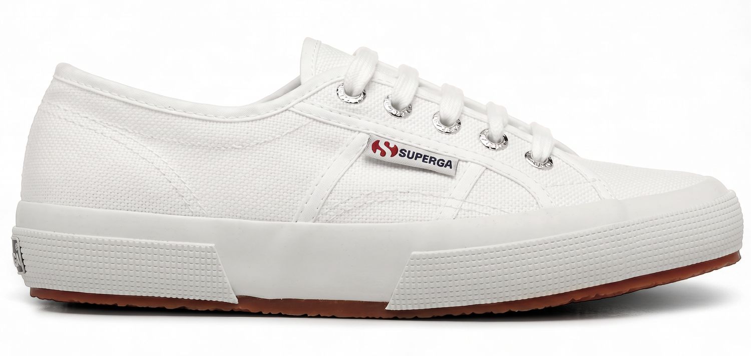 Crick - Superga - 2750 Cotu - 901 White, Colour: White, Size.: UK 4