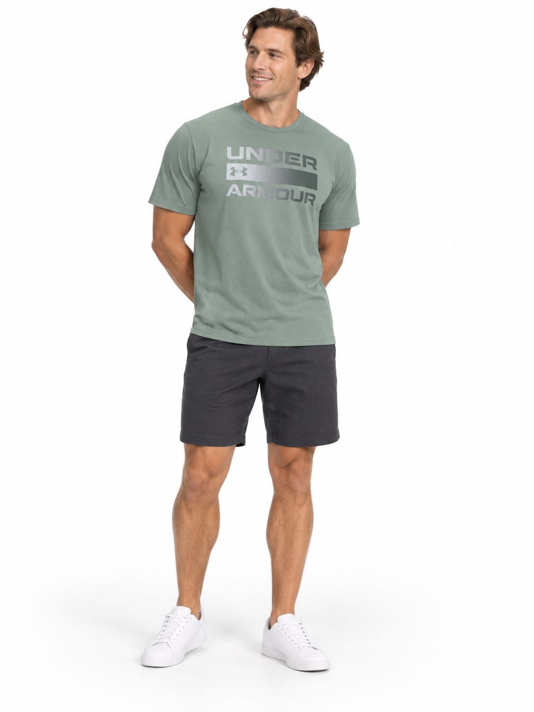 Under Armour - Tees - UA Team Issue Wordmark SS - 1329582-323, Sizes: XS
