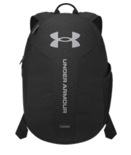 Under Armour - UA Hustle Lite Backpack - 1364180-001, Colour: Black, Size.: Small - 26.5L