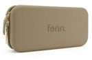 Fenn Collection - Stone -Wallet with Strap /Gold Zip, Colour: Stone