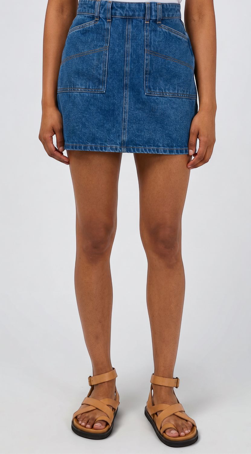 AAE Becca Skirt - Heritage Blue, Size.: 8