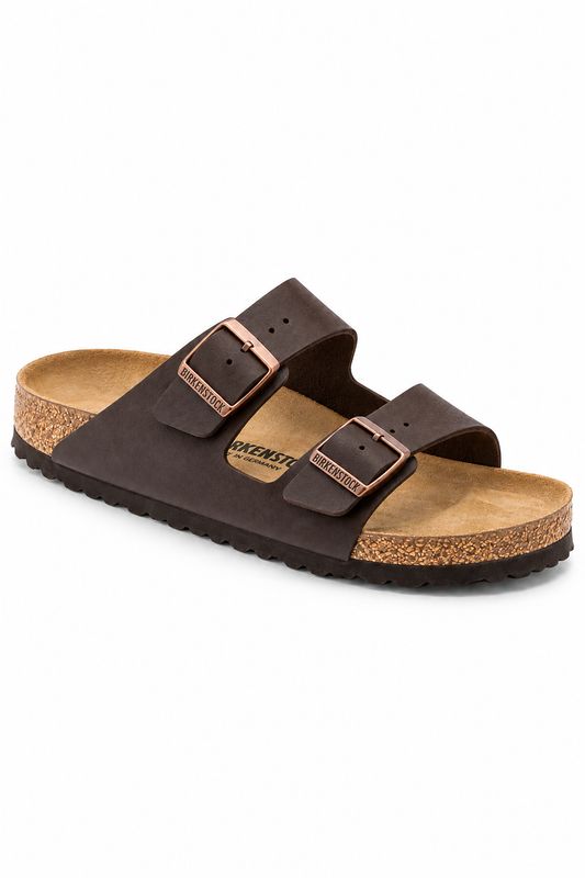 Birkenstock - Arizona - Birko - Flor - Dark Brown