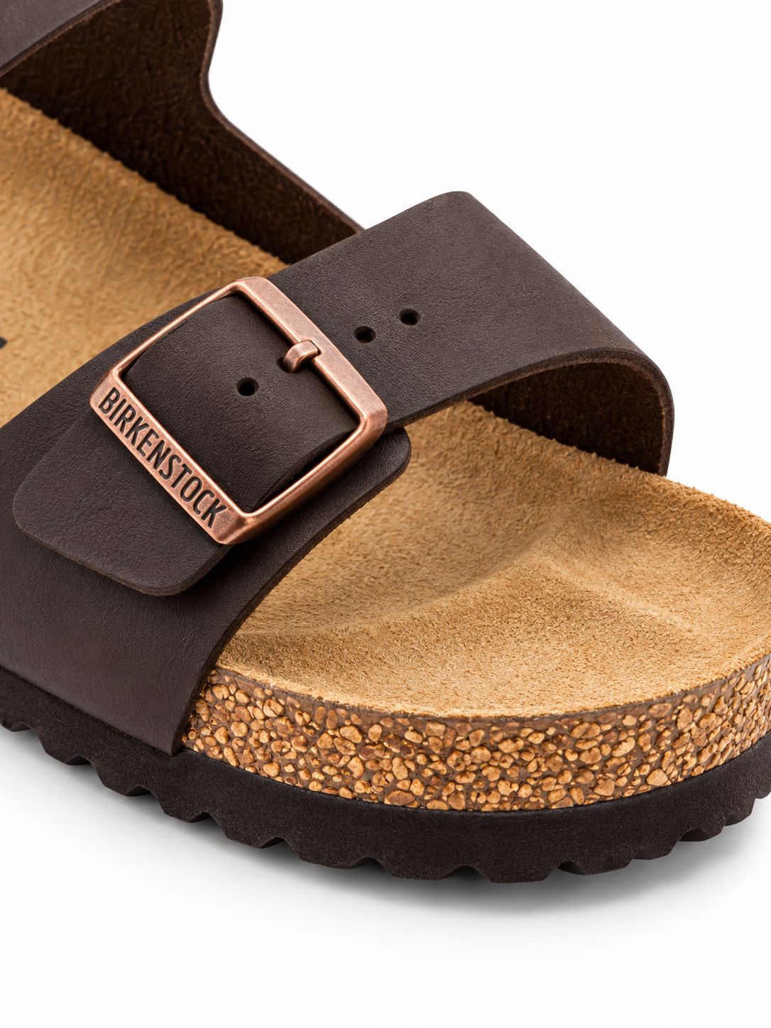 Birkenstock - Arizona - Birko - Flor - Dark Brown